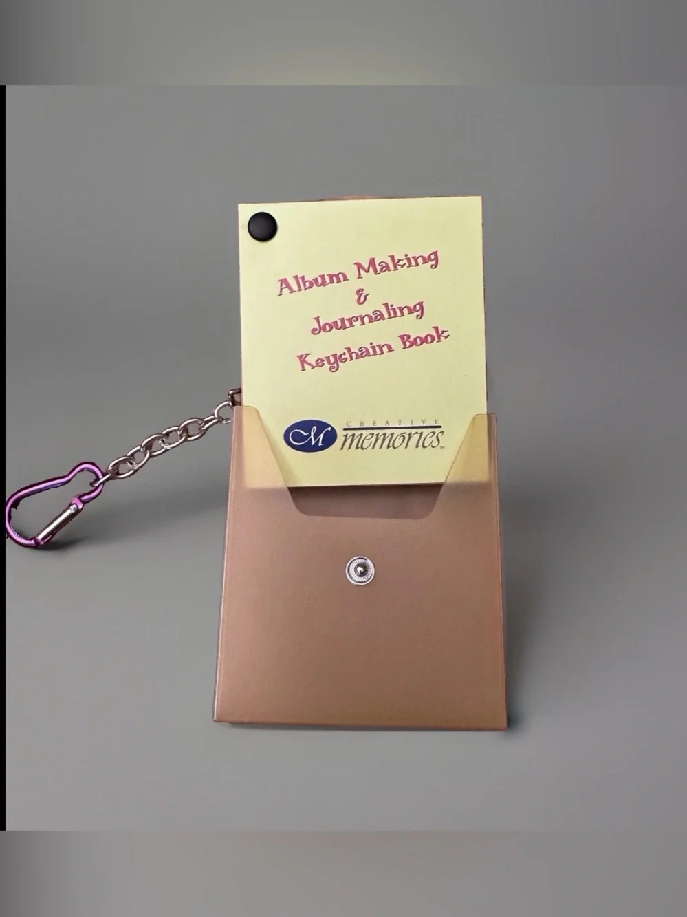 Creative Memories Album Making and Journaling Keychain Book